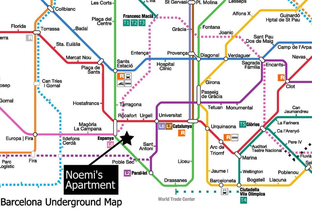 Apartamento Noemi Барселона Экстерьер фото